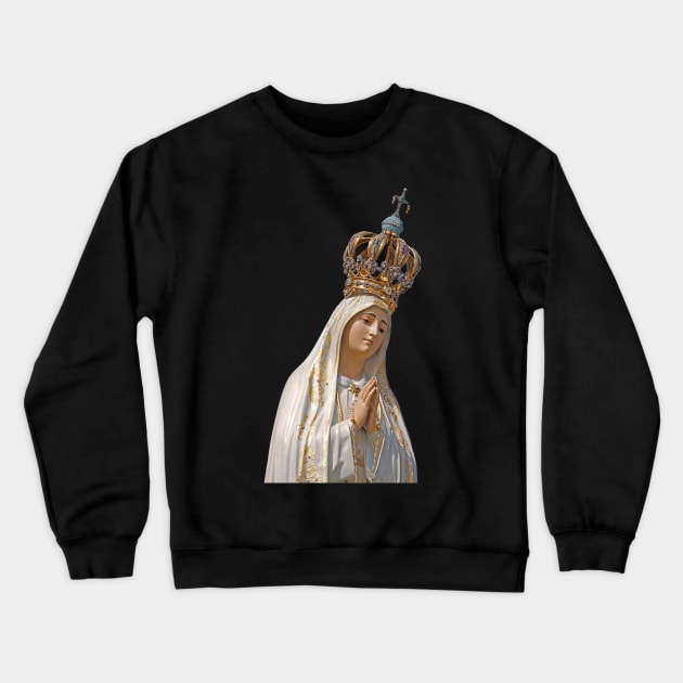 Mary our lady of Fatima Crewneck Sweatshirt by SOLRACSIER